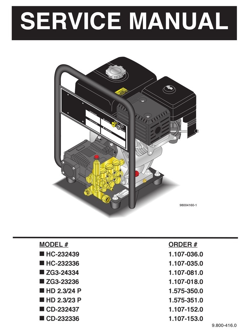 Hotsy HC-232439 Service manual