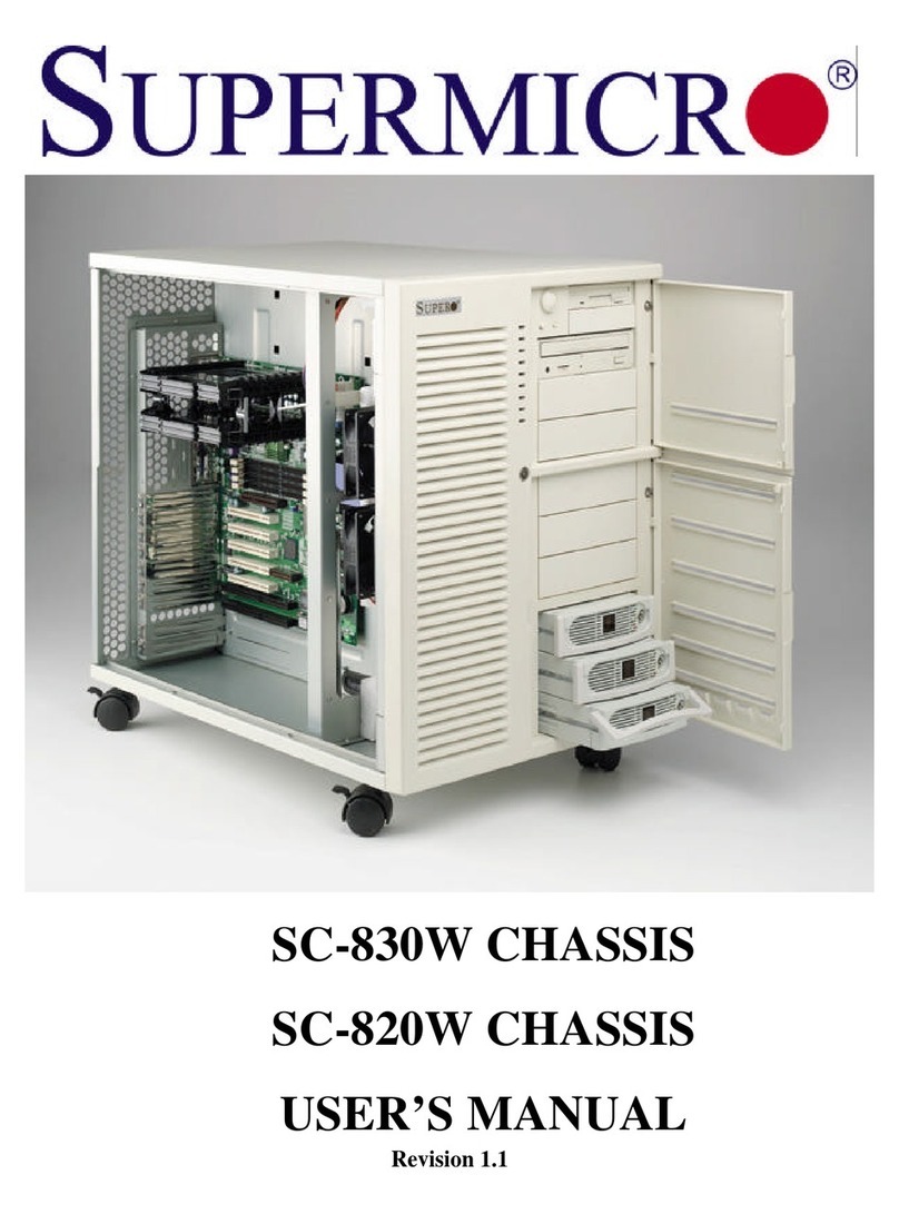 Supermicro SC-830W User manual