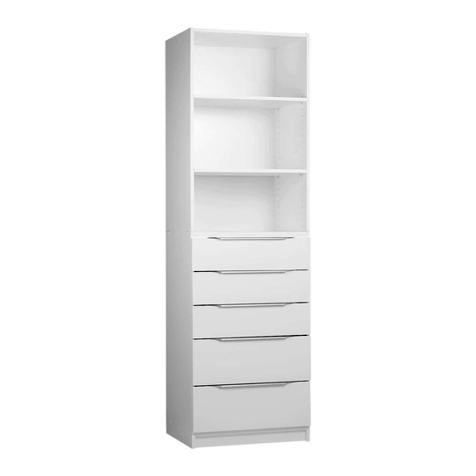 Multistore EXC-SHELF Assembly instructions Multistore EXC-SHELF Assembly instructions