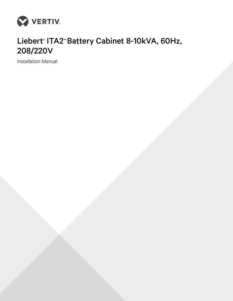 Vertiv Liebert ITA2 installation manual