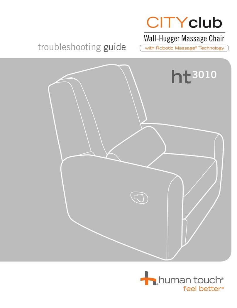 Human Touch CITYclub ht3010 troubleshooting guide