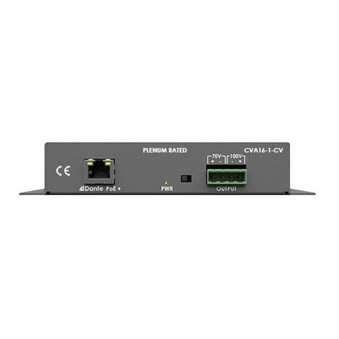 Stewart Audio AV8-2-LZ-D User manual
