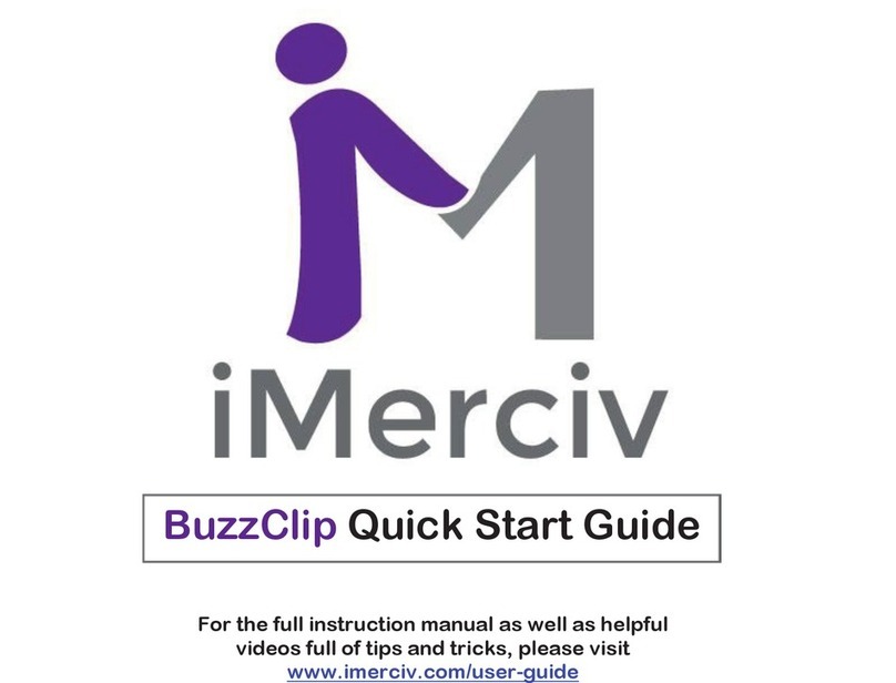 iMerciv BuzzClip quick start guide