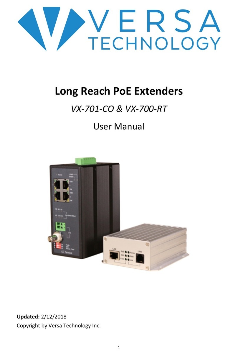 Versa Technology VX-701-CO User manual