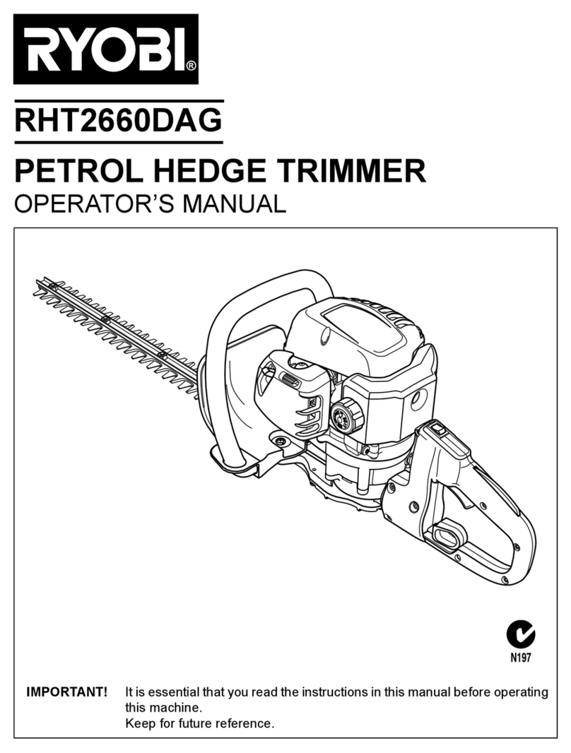 Ryobi RHT2660DAG User manual
