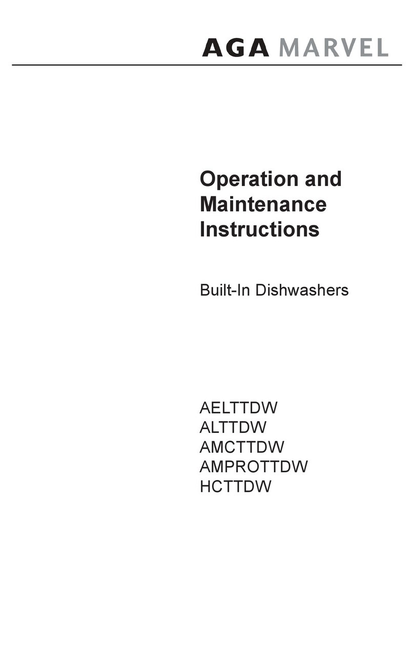 AGA marvel AELTTDW Operation and maintenance instructions