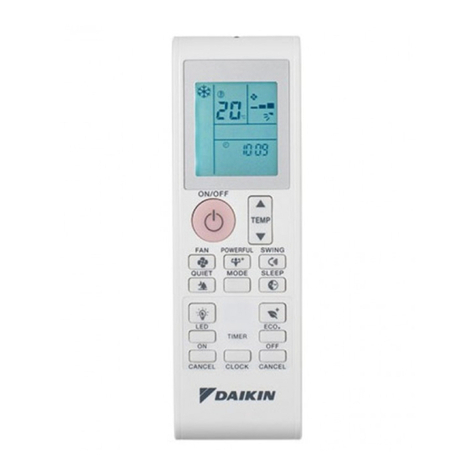 Daikin BRC52B61 operating manual