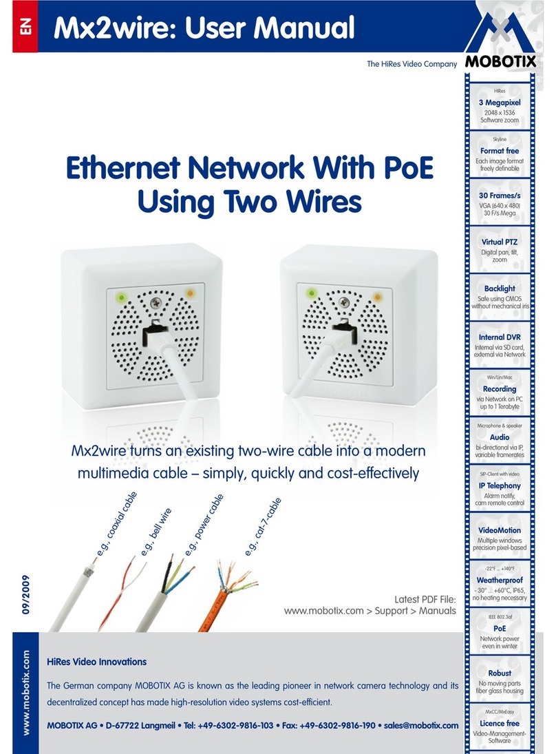 Mobotix Mx2wire user manual