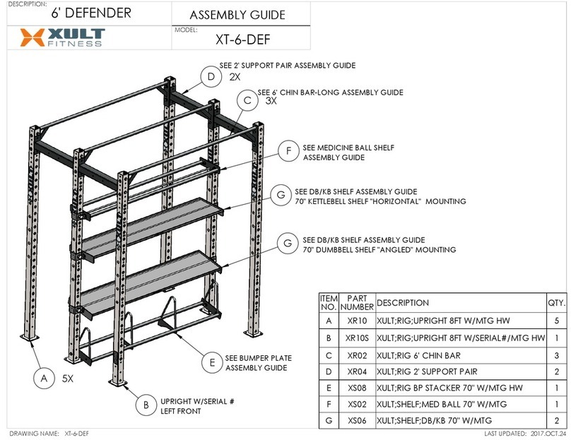 Xult XT-6-DEF Assembly guide