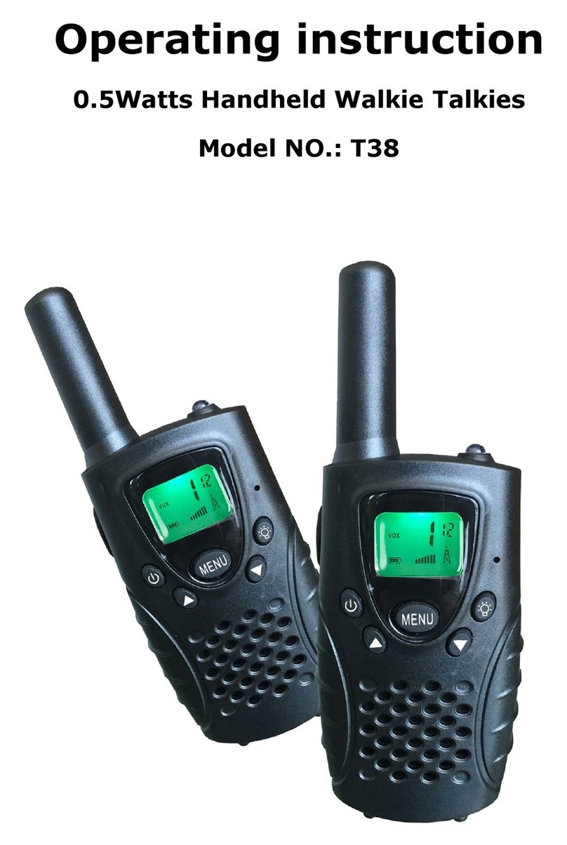 Global Mei Chuang T38 Operating	 instruction