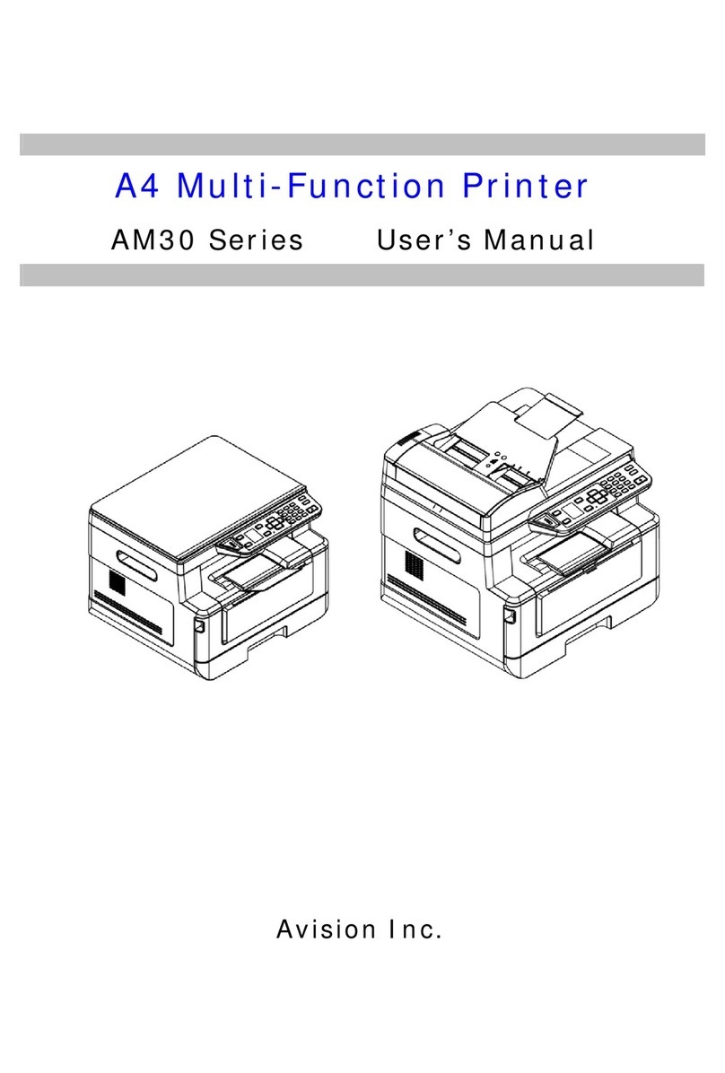 Avision AM30 Series user manual