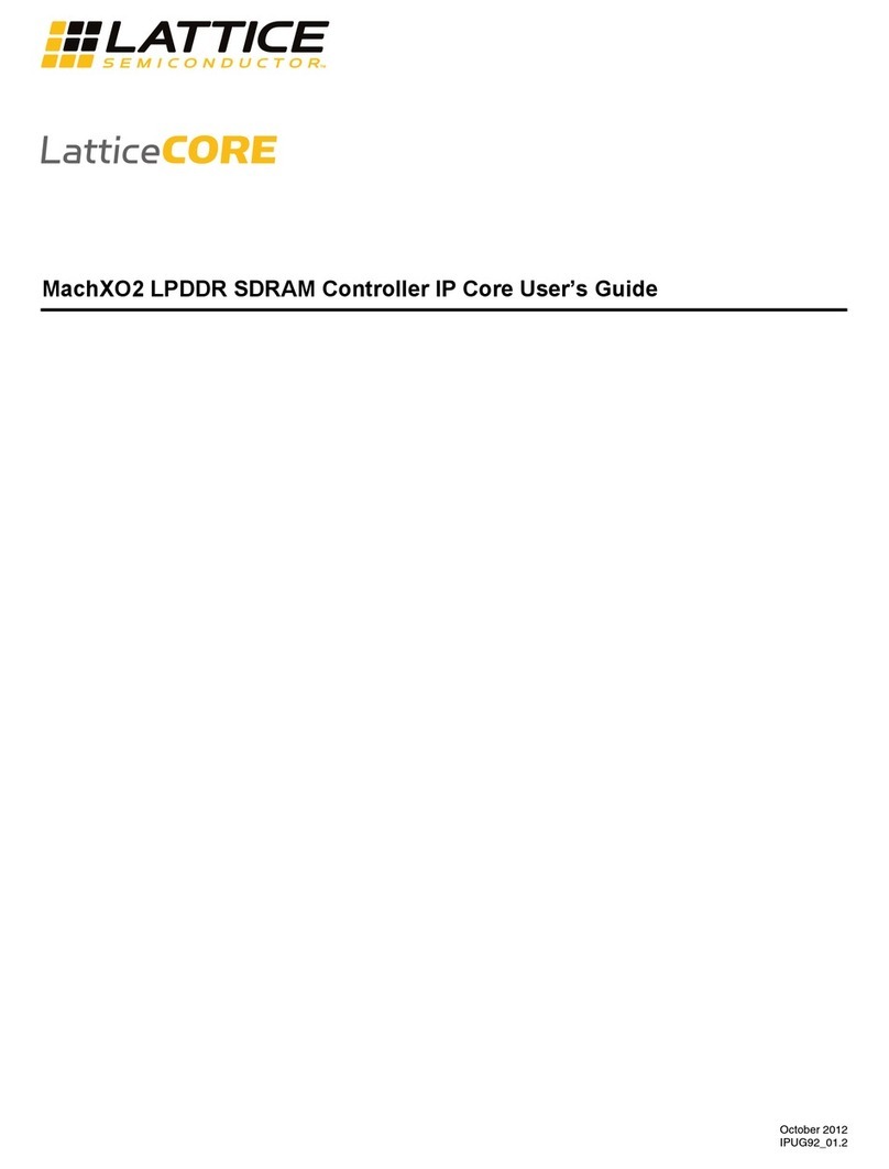 Lattice Semiconductor MachXO2 Series User manual