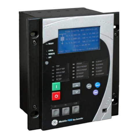 GE Multilin F650 User manual GE Multilin F650 User manual