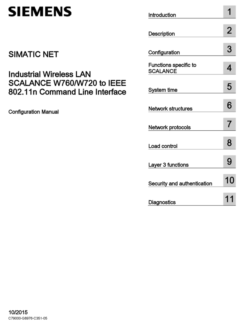 Siemens SIMATIC NET Configuration manual