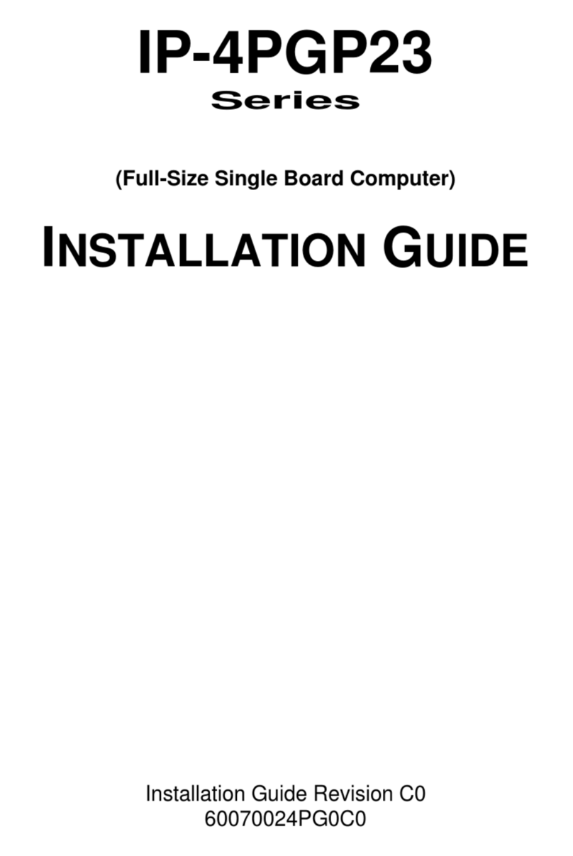 BWI IP-4PGP23 Series installation guide