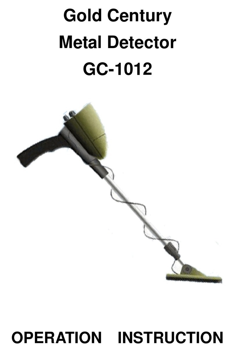 Gold Century GC-1012 operation instruction