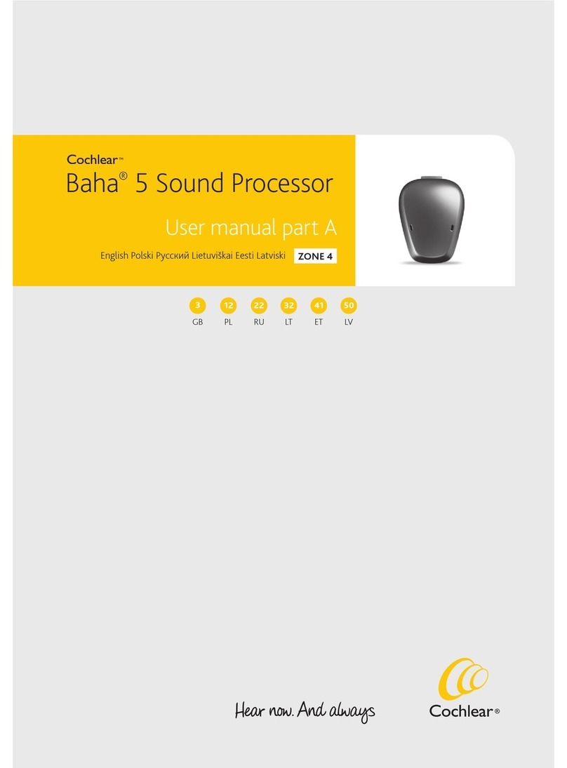Cochlear Baha 5 SuperPower user manual