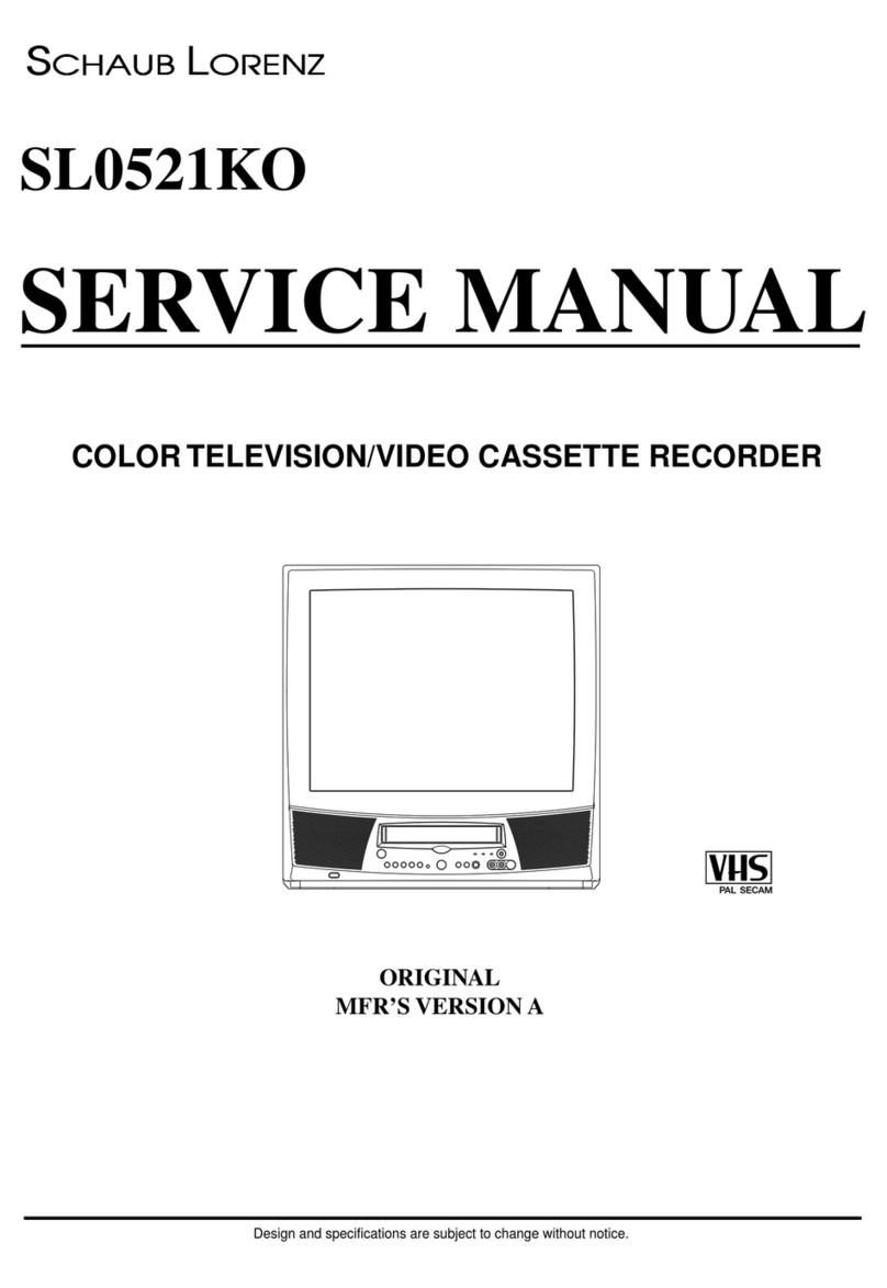 Schaub Lorenz SL0521KO Service manual