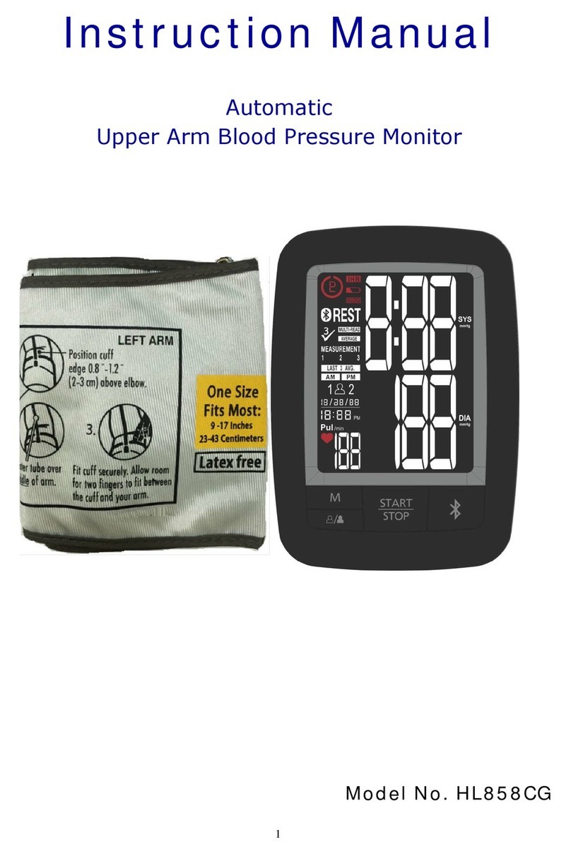 Health & Life HL858CG User manual Health & Life HL858CG User manual