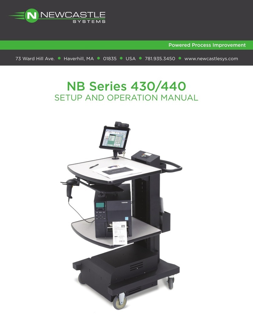 Newcastle Systems NB Series 430 Manual instruction