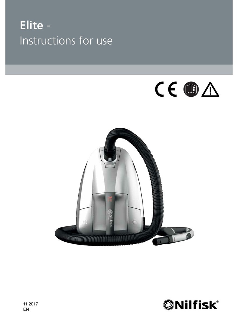 Nilfisk-Advance Elite User manual