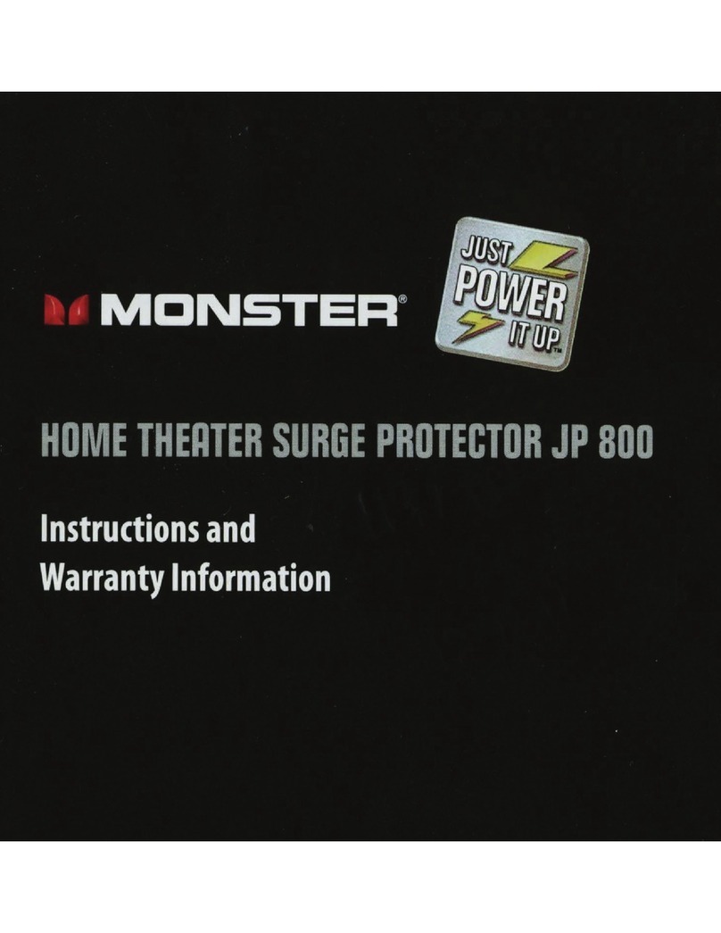 Monster JP 800 Installation guide