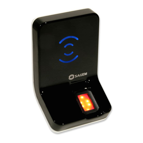 Sagem Securite MorphoAccess J-Bio user guide