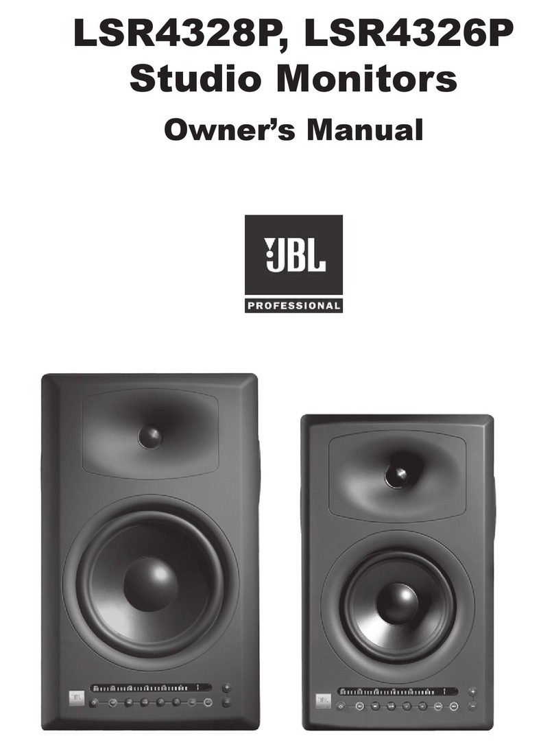 JBL LSR4328P owner's manual