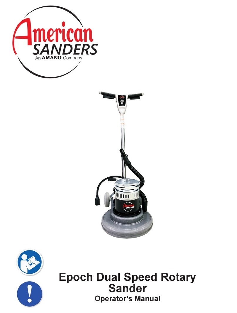American Sanders 07217A with HydraSand User manual