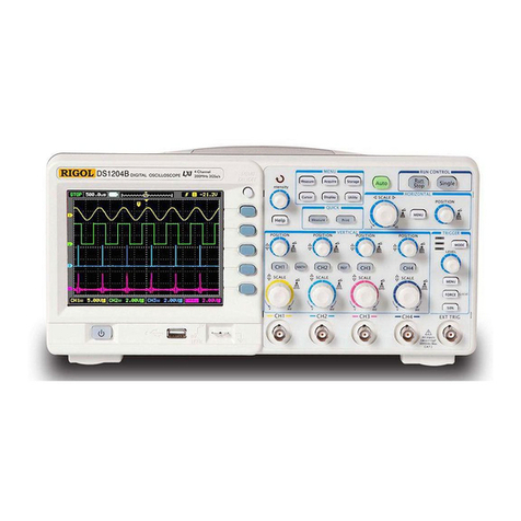 Rigol DS1204B Operating instructions