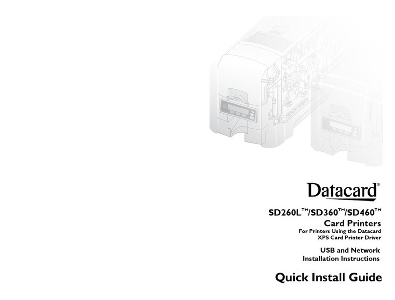 DataCard SD260L User manual DataCard SD260L User manual