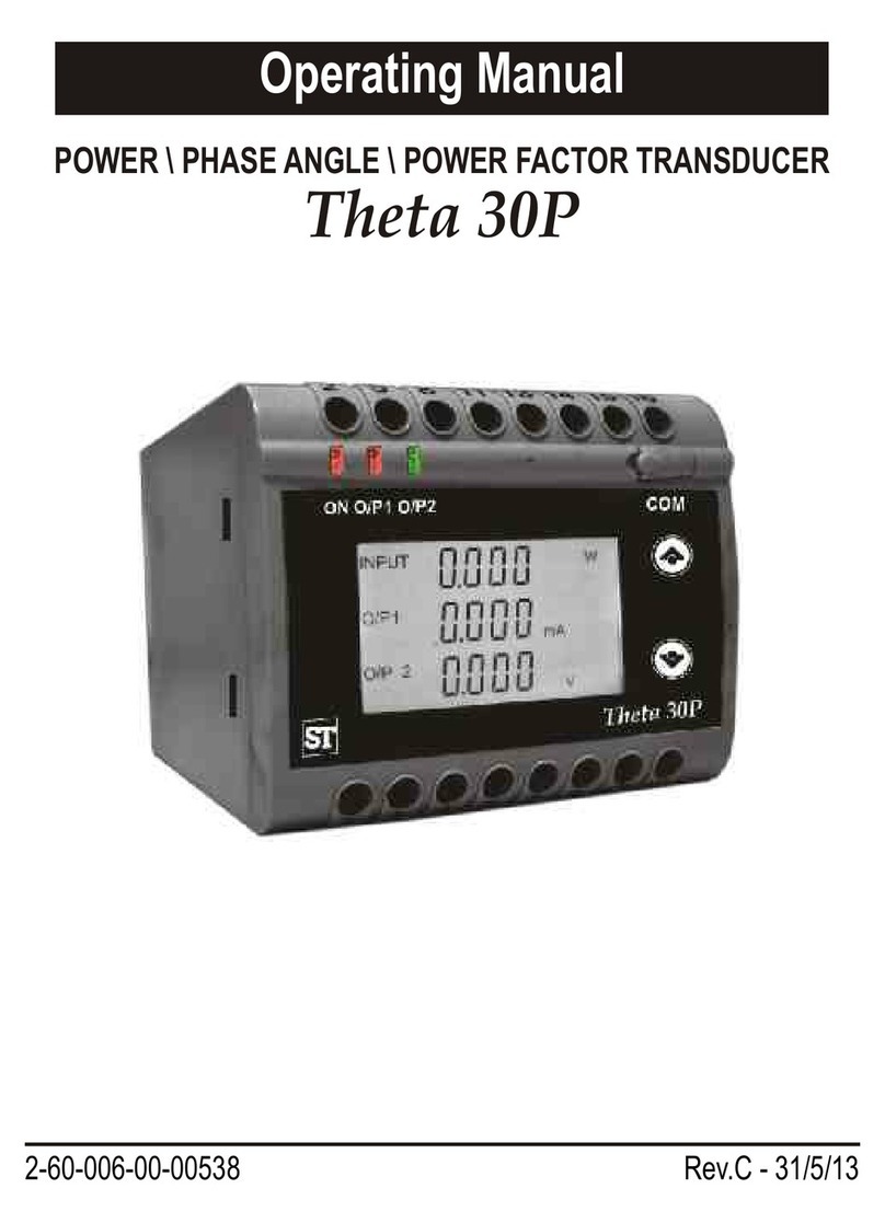 Sifam Tinsley Theta 30P operating manual