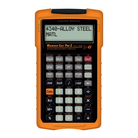 Calculated Industries 4088 User manual