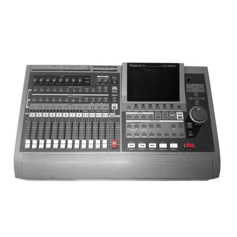 Roland VS-1680 V-XPANDED Operating and maintenance manual