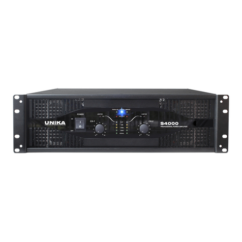 Unika S-4000 User manual