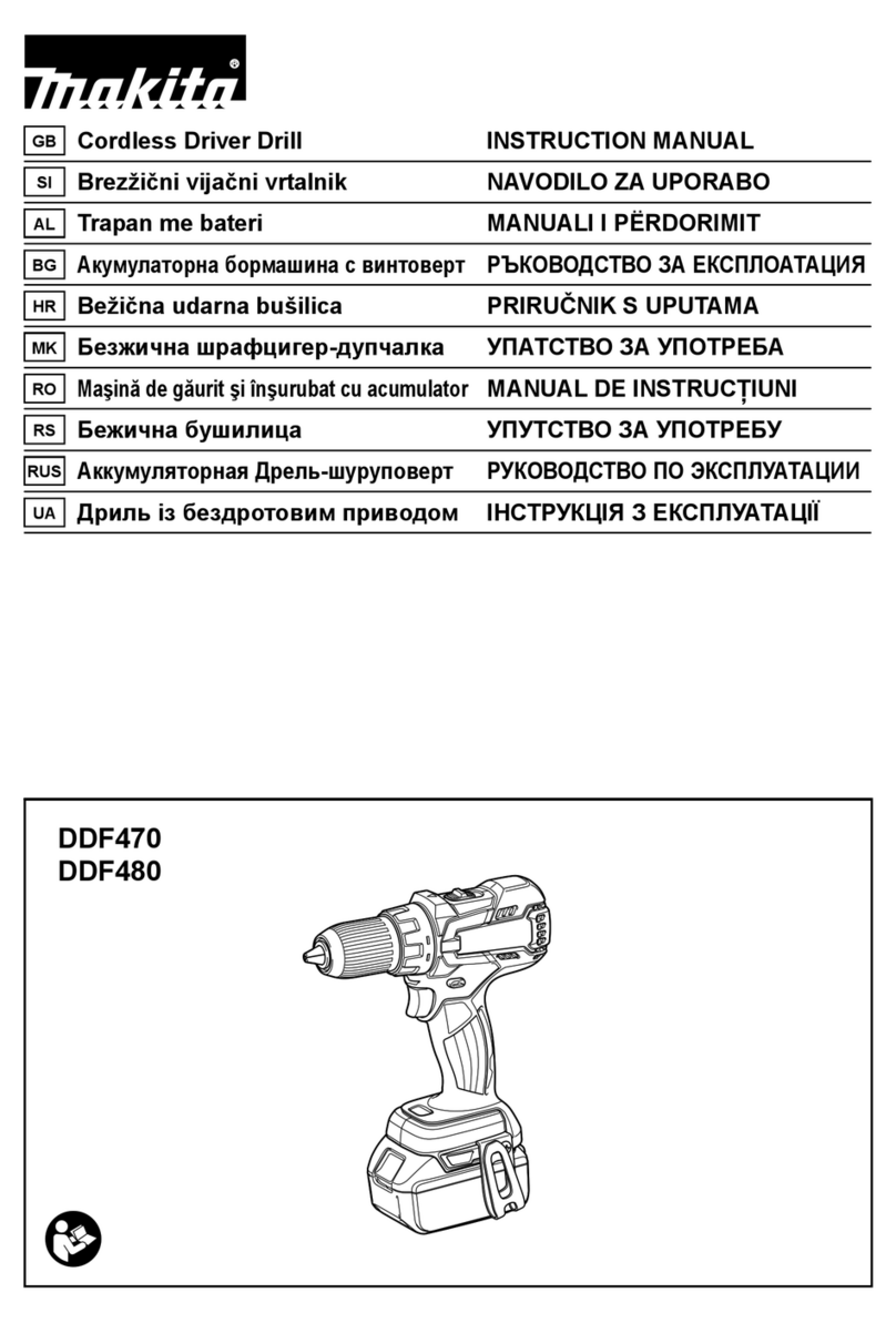 Makita DDF470 instruction manual