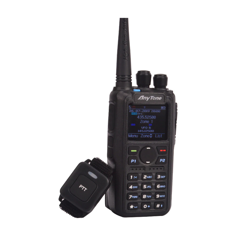AnyTone D868UV instruction manual