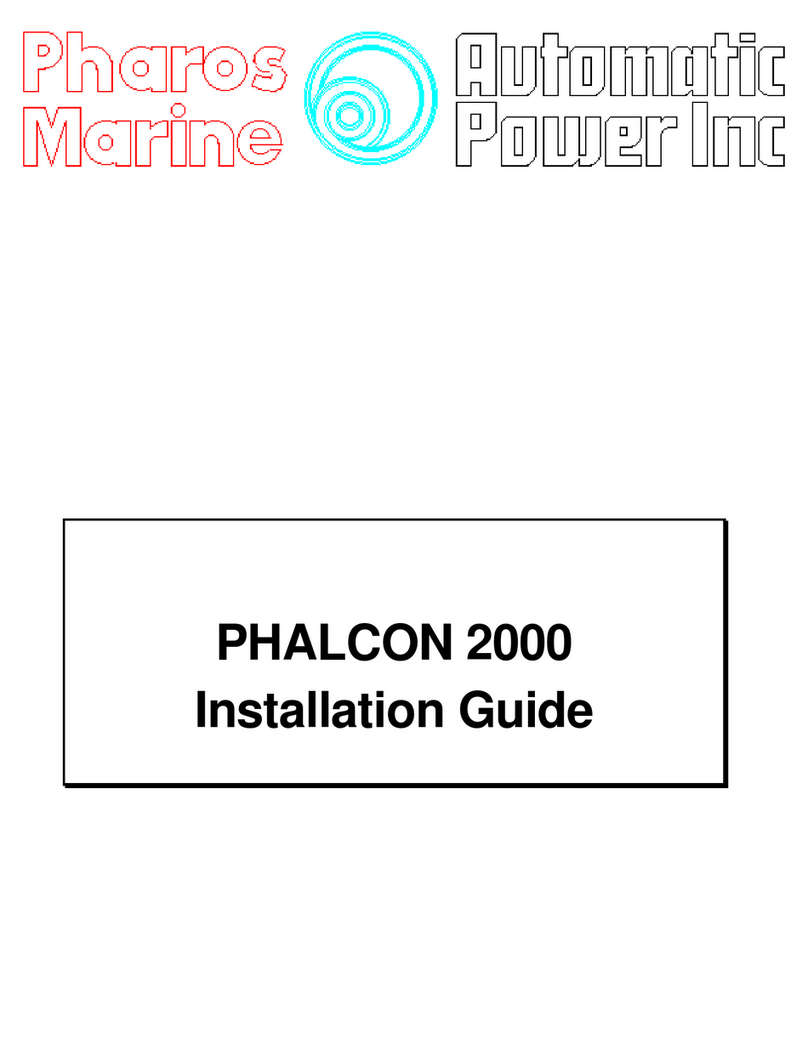 PHAROS MARINE PHALCON 2000 installation guide PHAROS MARINE PHALCON 2000 installation guide