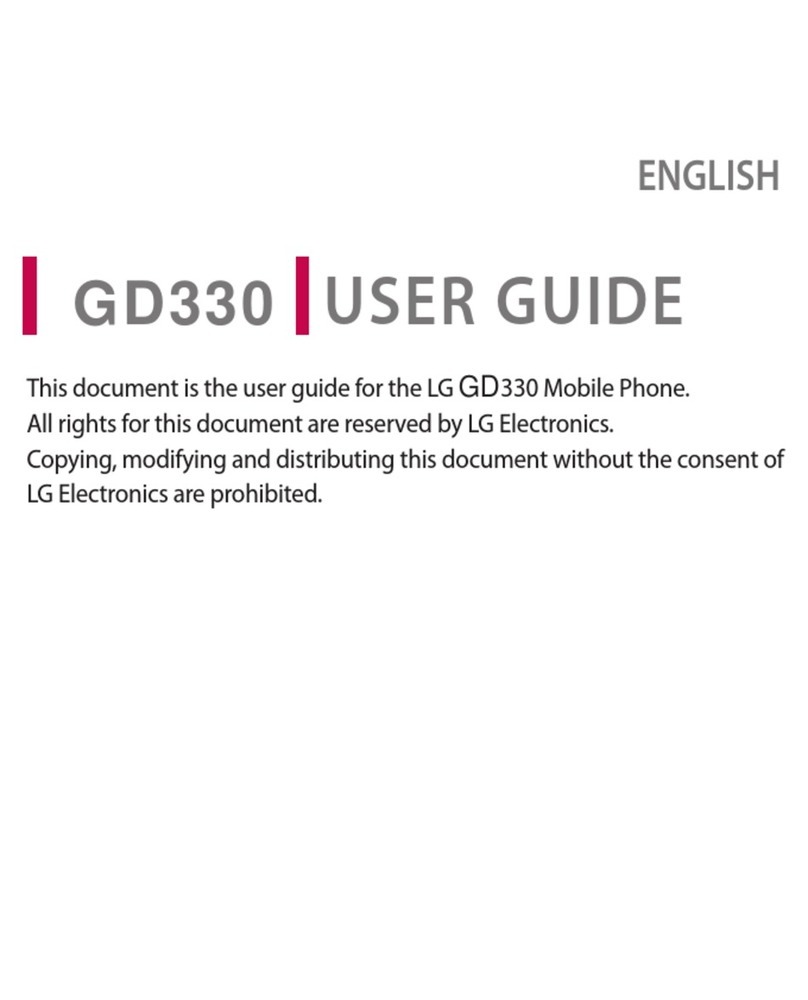 LG GD330 User manual