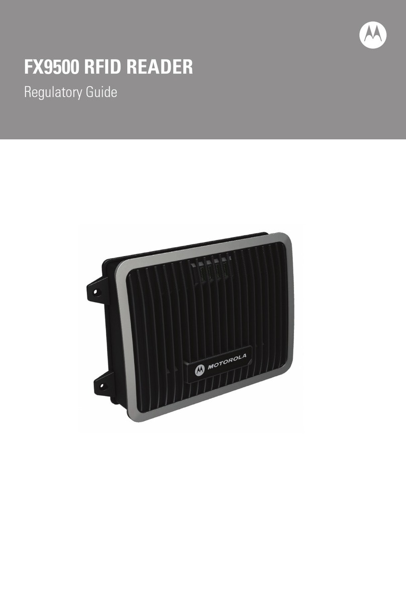 Motorola FX9500 Regulatory guide