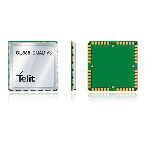 Telit Wireless Solutions GL865-DUAL V3 Installation manual