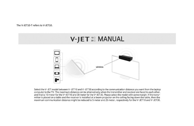 WiseJet V-JET10-T manual