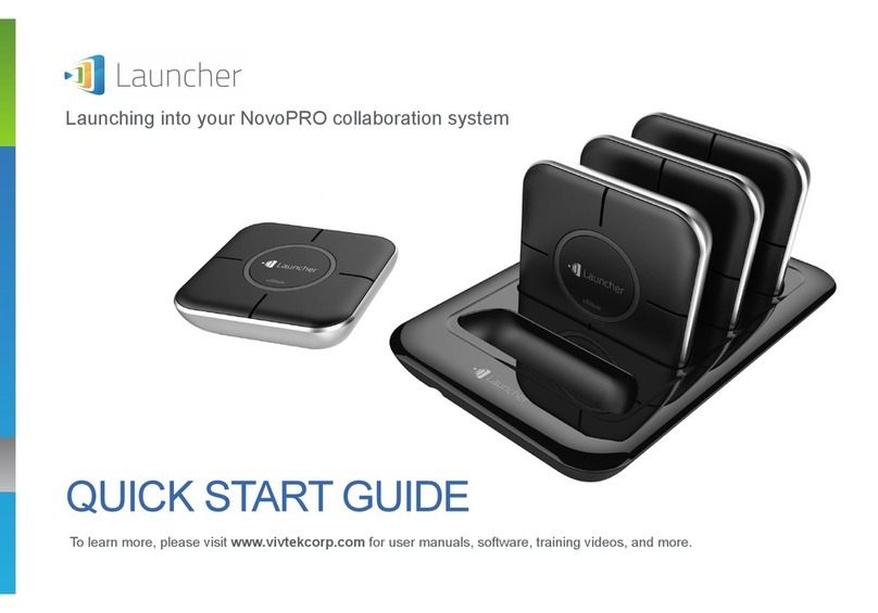 Vivitek novopro quick start guide