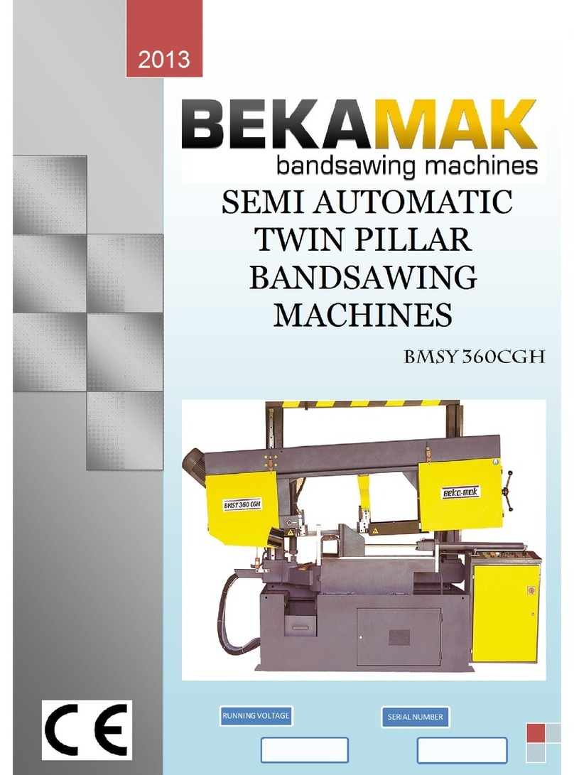 Beka-Mak BMSY 360CGH instruction manual