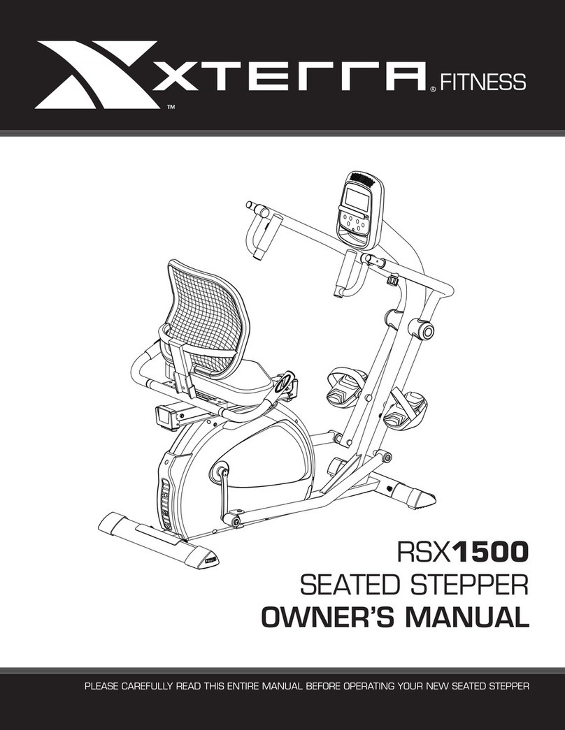 Xterra RSX1500 owner's manual