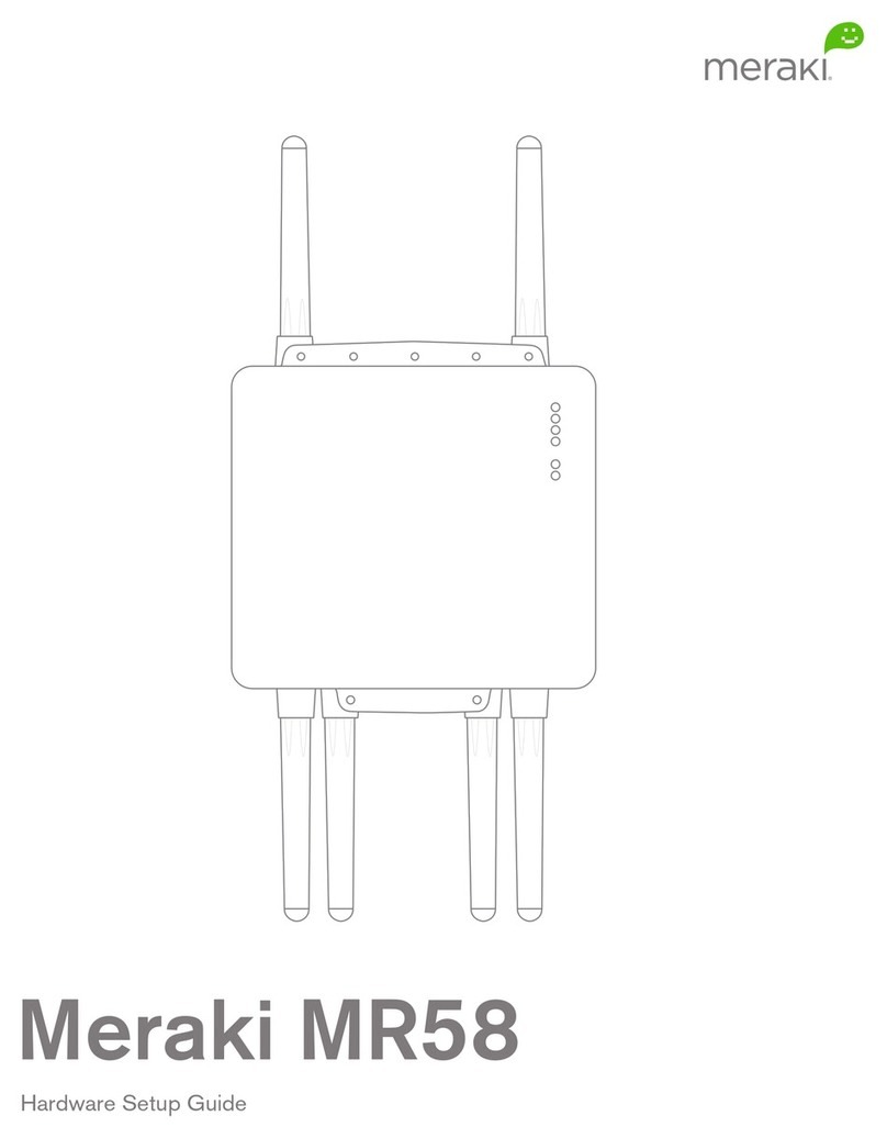 Meraki MR58 Hardware setup guide