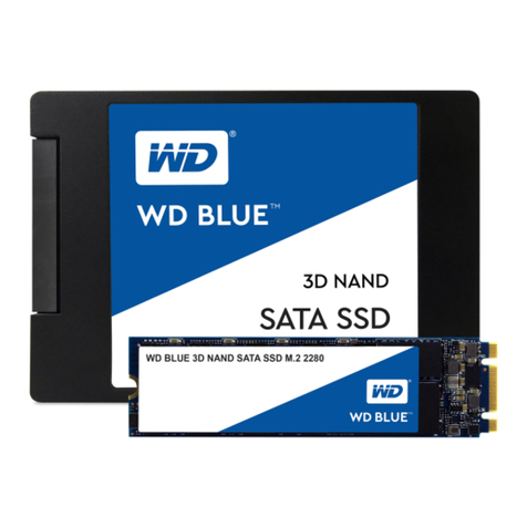 Western Digital WD Blue 3D NAND SATA SSD User manual Western Digital WD Blue 3D NAND SATA SSD User manual