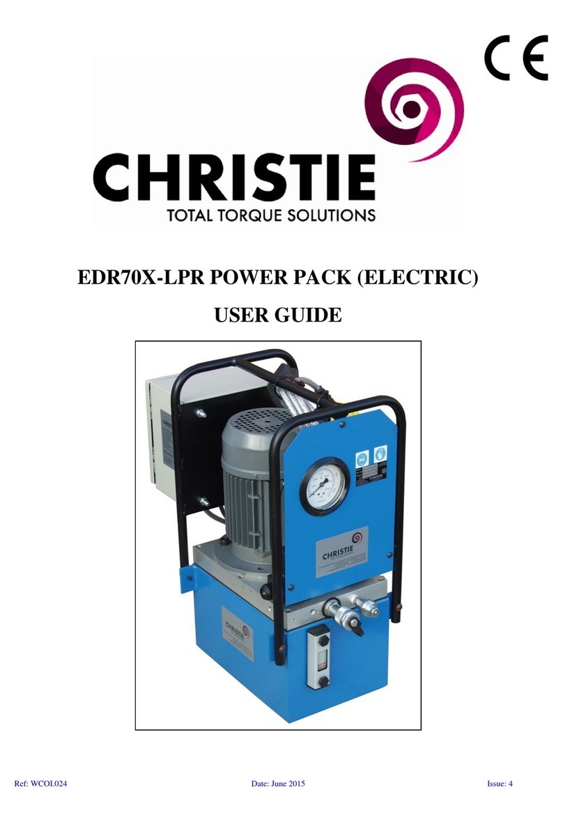 Christie EDR70X-LPR user guide