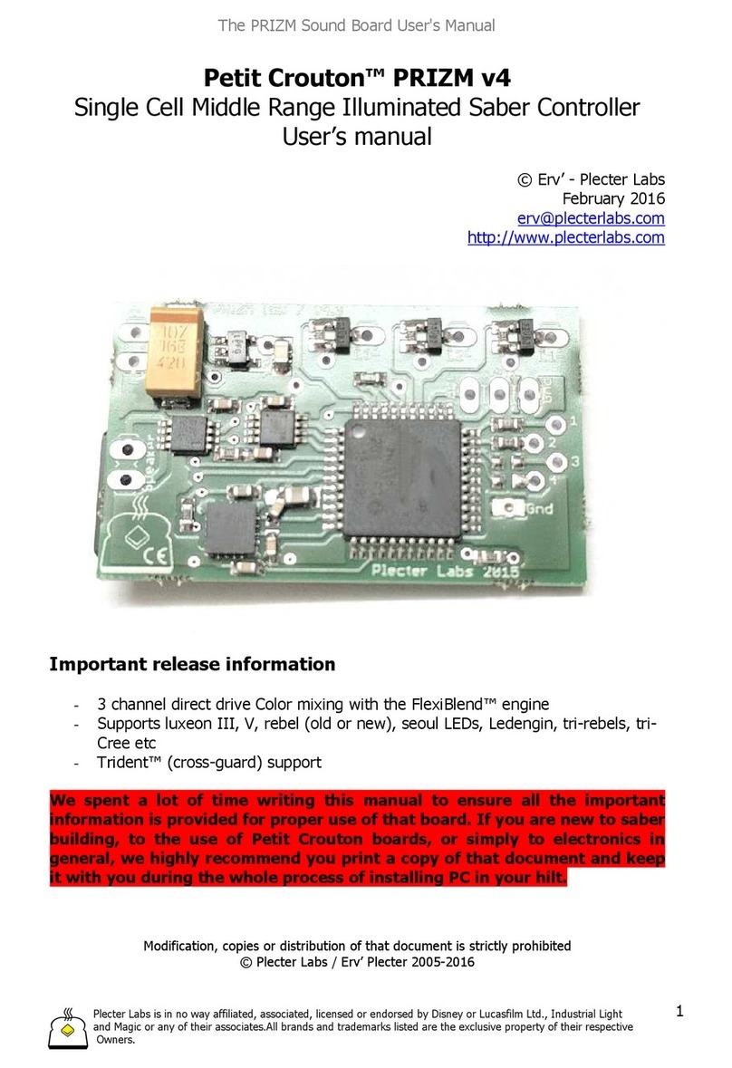 PRIZM Petit Crouto PRIZM v4 user manual