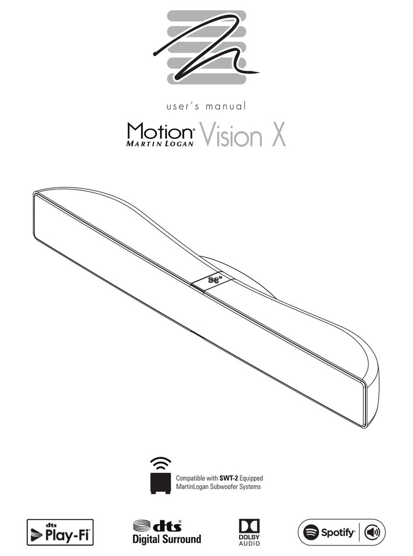 Motion VISION X User manual
